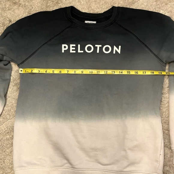 Peloton Dip Dyed Ombre Classic Crewneck Sweatshirt - Picture 3 of 5